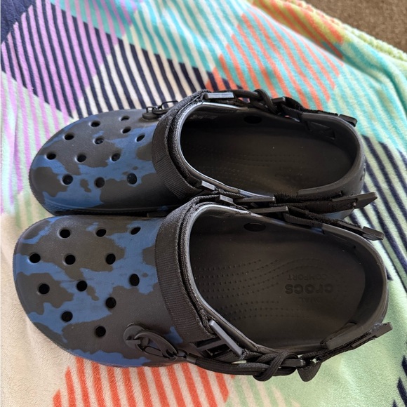 CROCS Post Malone X Black and Blue Clogs for Men main image 4